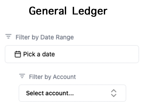 General Ledger preview